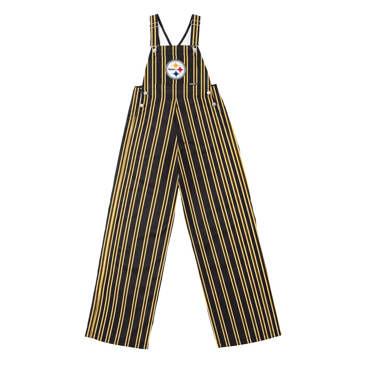 Pittsburgh Steelers Men's Sideline Spirit Overalls 5 Pittsburgh Steelers Men's Sideline Spirit Overalls