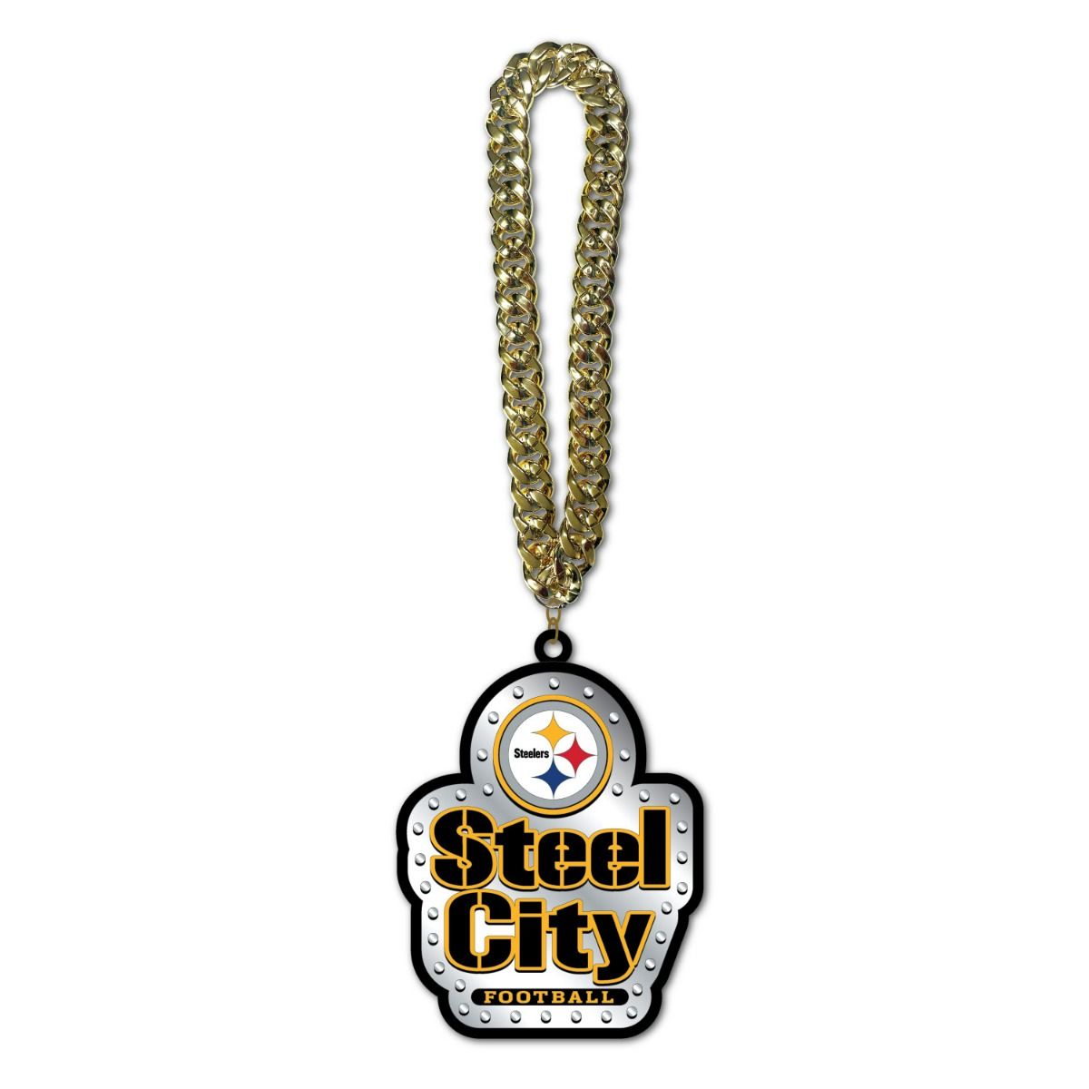 Pittsburgh Steelers Steel City Fan Chain 3 Pittsburgh Steelers Steel City Fan Chain