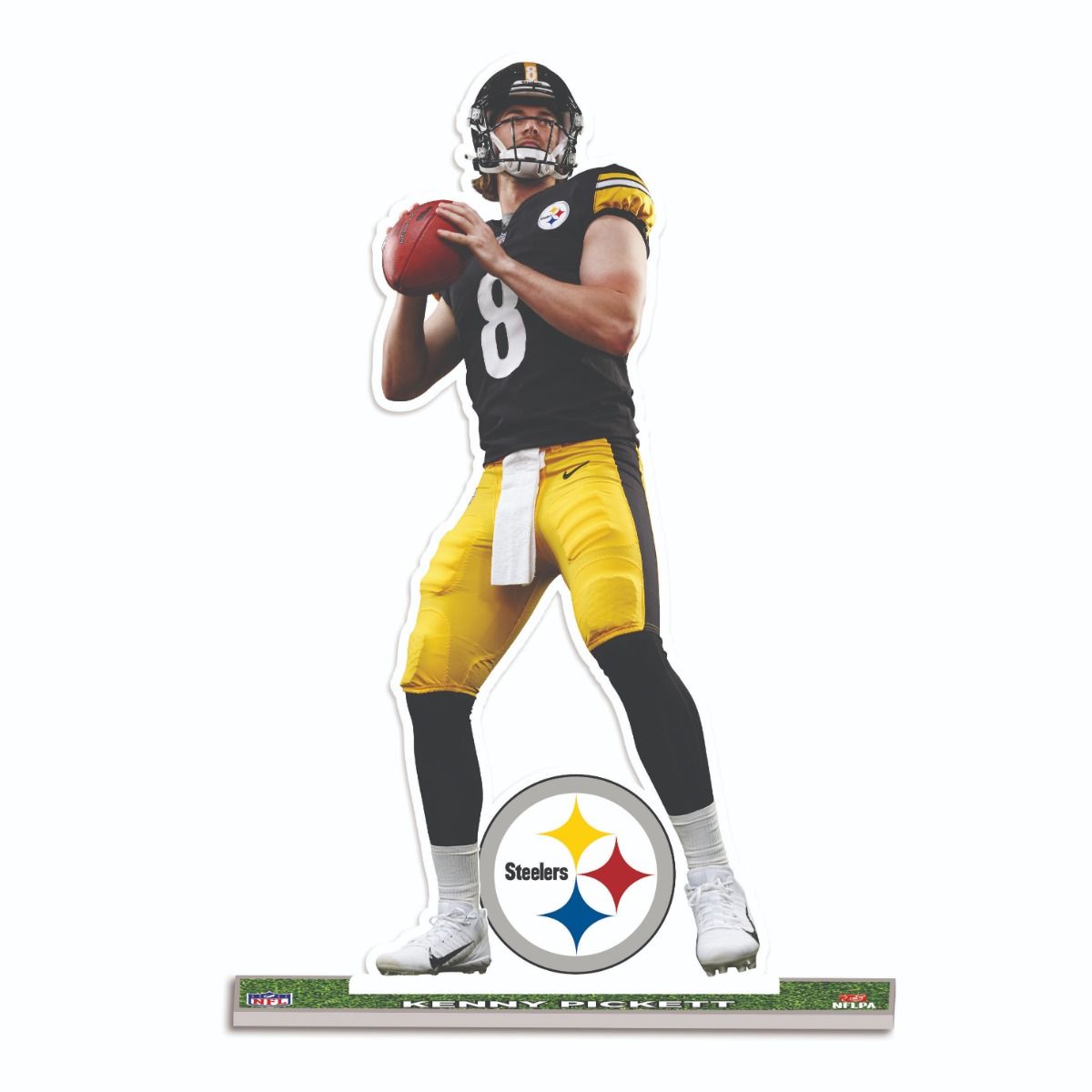 Pittsburgh Steelers #8 Kenny Pickett Standee Figurine 2 Pittsburgh Steelers #8 Kenny Pickett Standee Figurine
