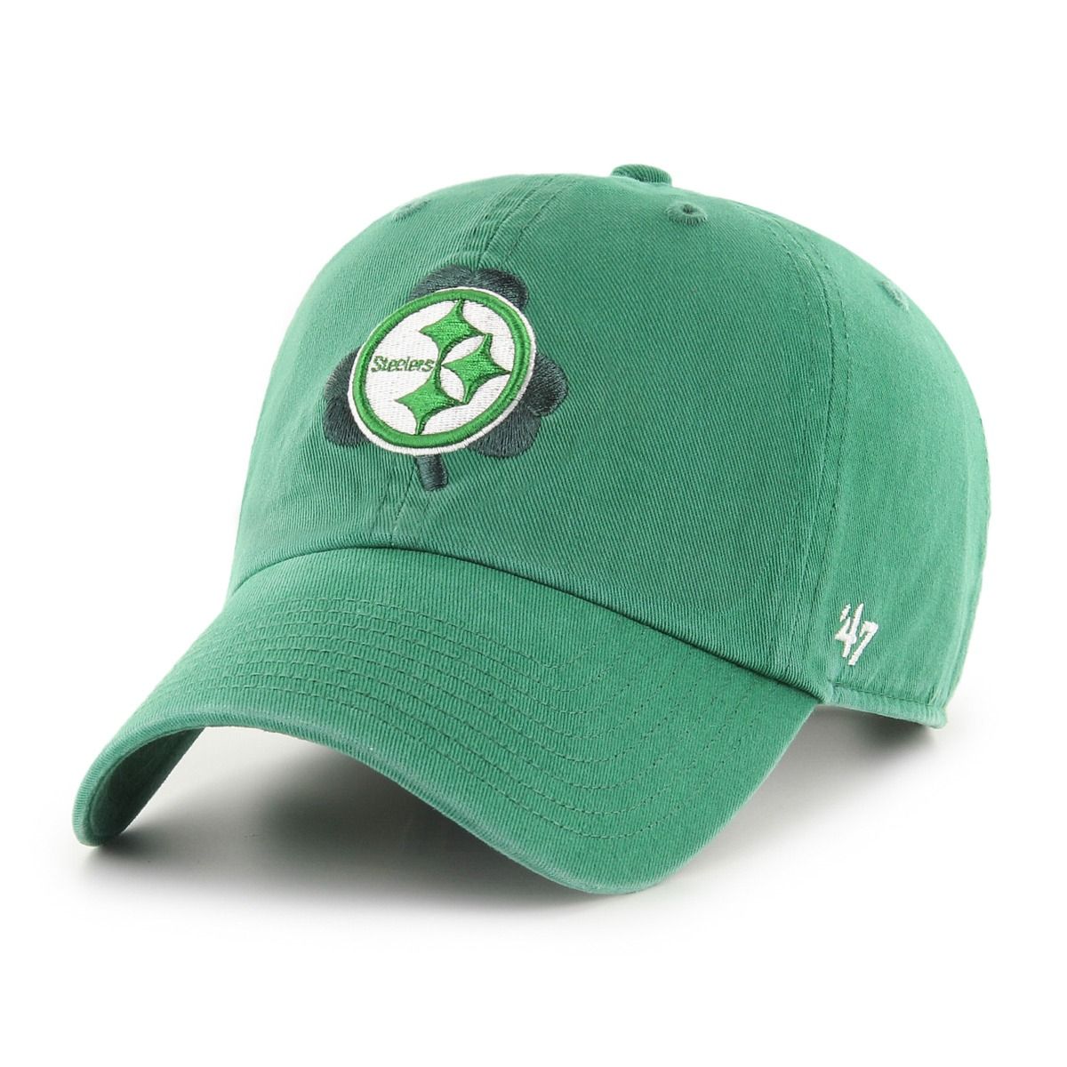 Pittsburgh Steelers '47 St. Patty's Galway CLEAN UP Hat 2 Pittsburgh Steelers '47 St. Patty's Galway CLEAN UP Hat