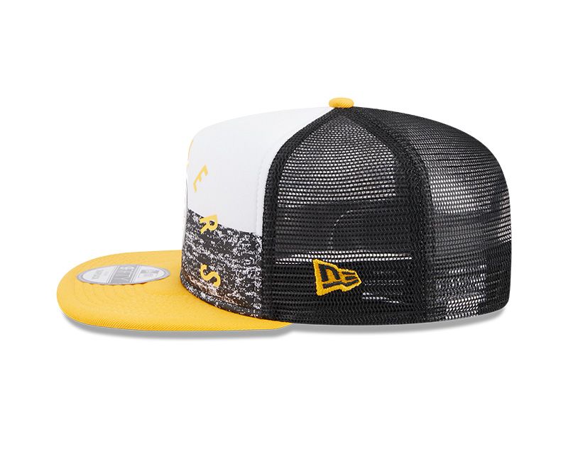 Pittsburgh Steelers New Era 9FIFTY Gameday A-Frame Trucker Hat 4 Pittsburgh Steelers New Era 9FIFTY Gameday A-Frame Trucker Hat