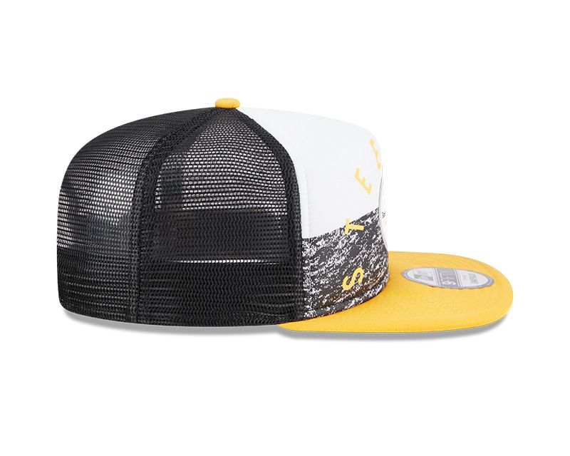 Pittsburgh Steelers New Era 9FIFTY Gameday A-Frame Trucker Hat 6 Pittsburgh Steelers New Era 9FIFTY Gameday A-Frame Trucker Hat