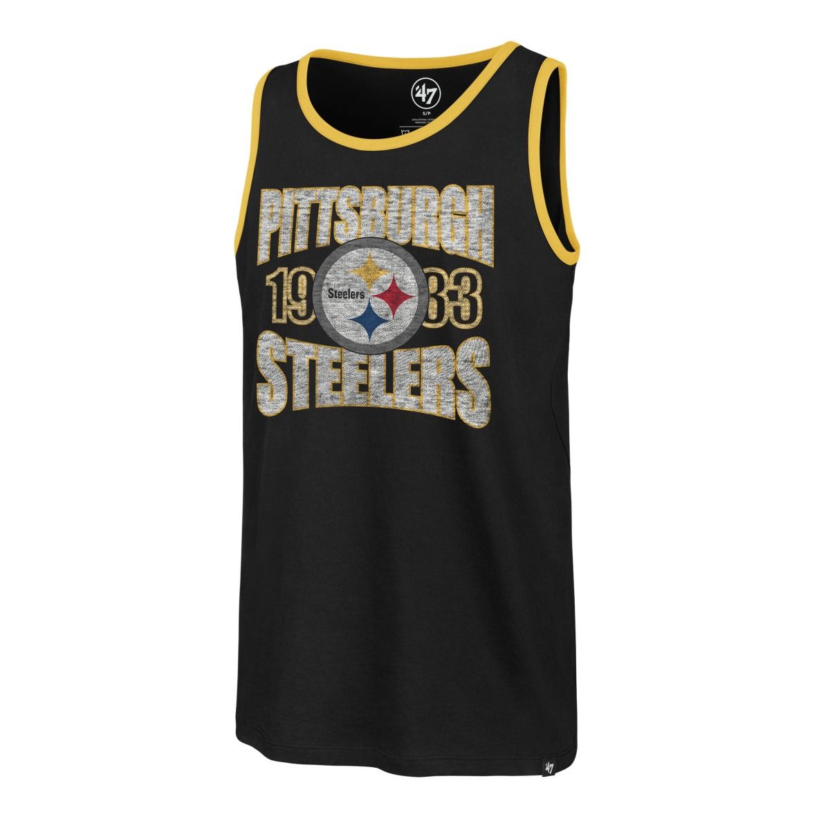 Pittsburgh Steelers Men's '47 Upload Franklin Tank 4 Pittsburgh Steelers Men's '47 Upload Franklin Tank