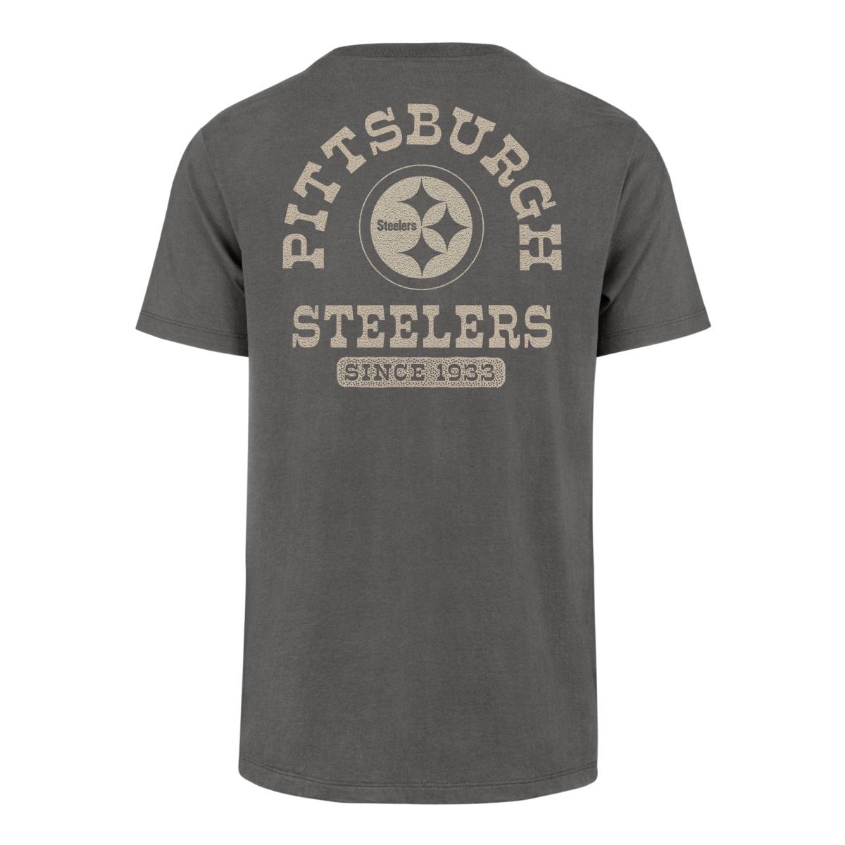 Pittsburgh Steelers Men's '47 Back Canyon Franklin Short Sleeve T-Shirt