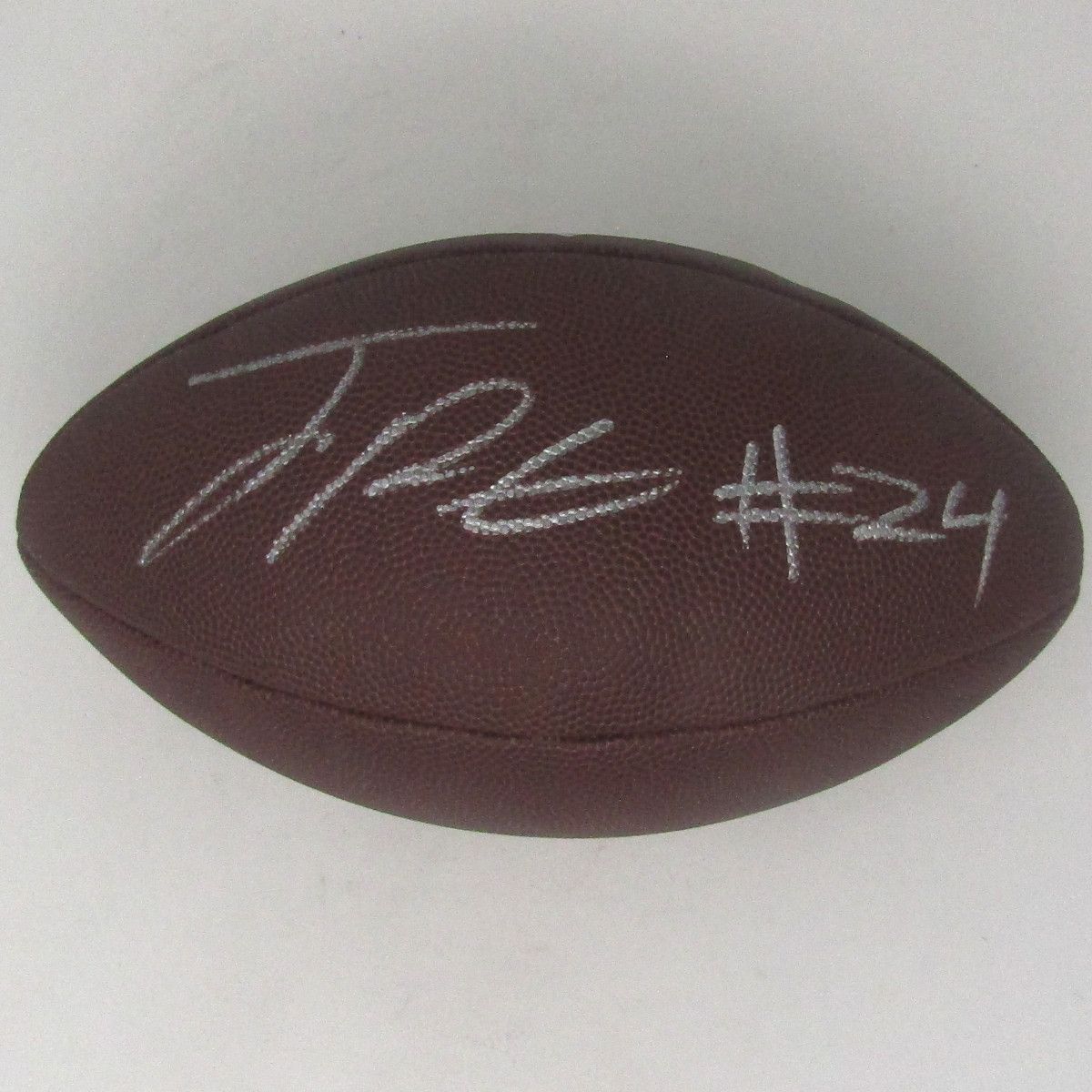 Pittsburgh Steelers #24 Joey Porter Jr. Autographed Replica “The Duke” NFL Football 1 Pittsburgh Steelers #24 Joey Porter Jr. Autographed Replica “The Duke” NFL Football
