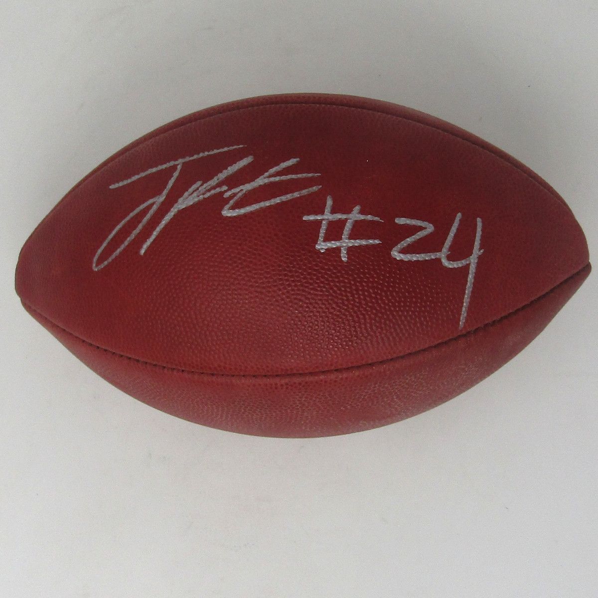 Pittsburgh Steelers #24 Joey Porter Jr. Autographed Authentic “The Duke” NFL Football 2 Pittsburgh Steelers #24 Joey Porter Jr. Autographed Authentic “The Duke” NFL Football