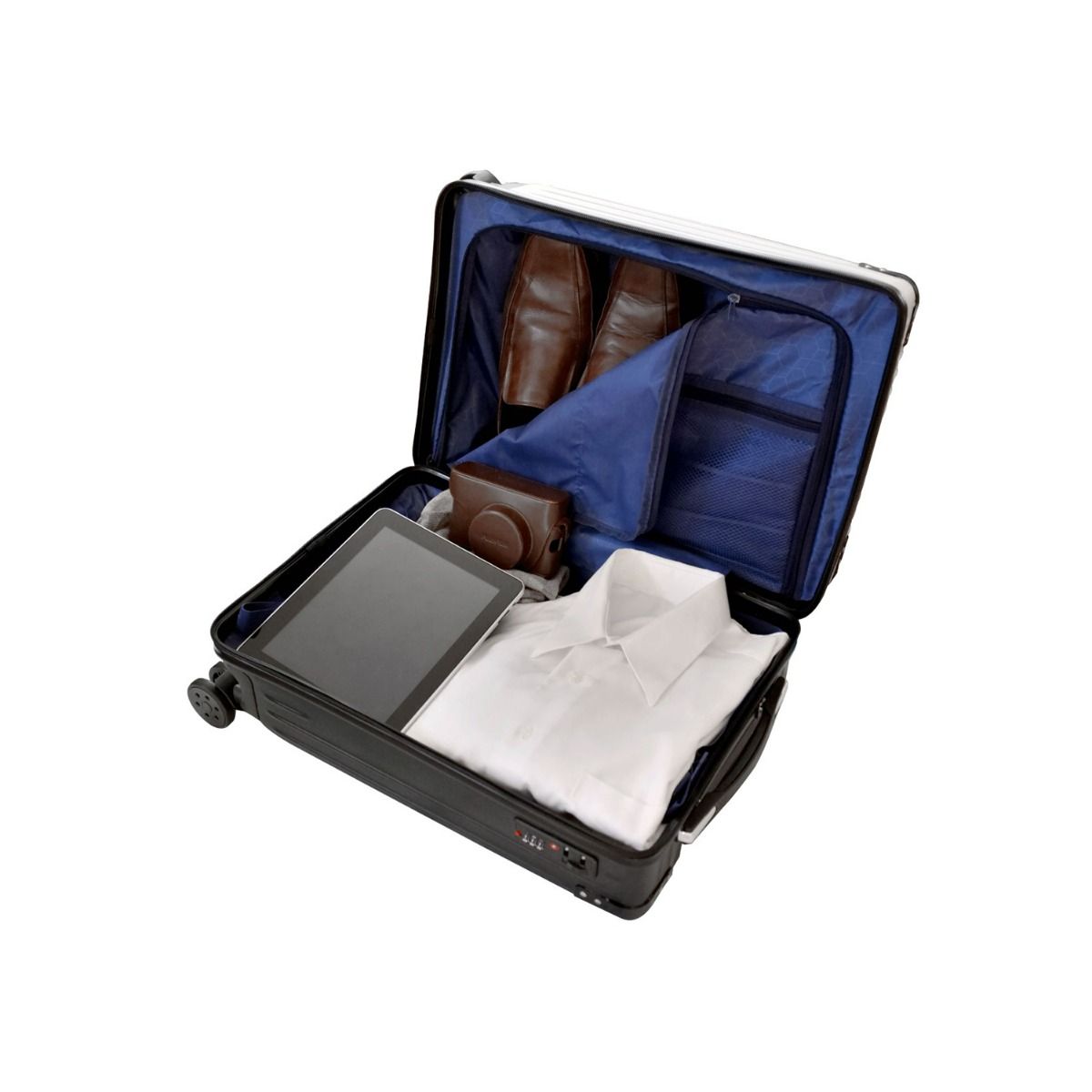 Pittsburgh Steelers 21" Executive 2-Toned White Carry-On Spinner