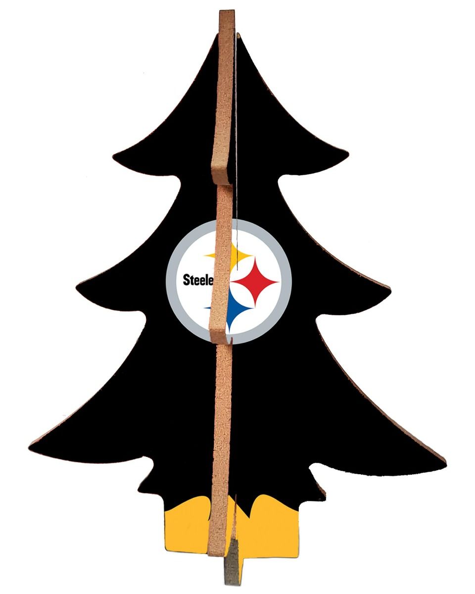 Pittsburgh Steelers 12" Desktop Tree 2 Pittsburgh Steelers 12" Desktop Tree