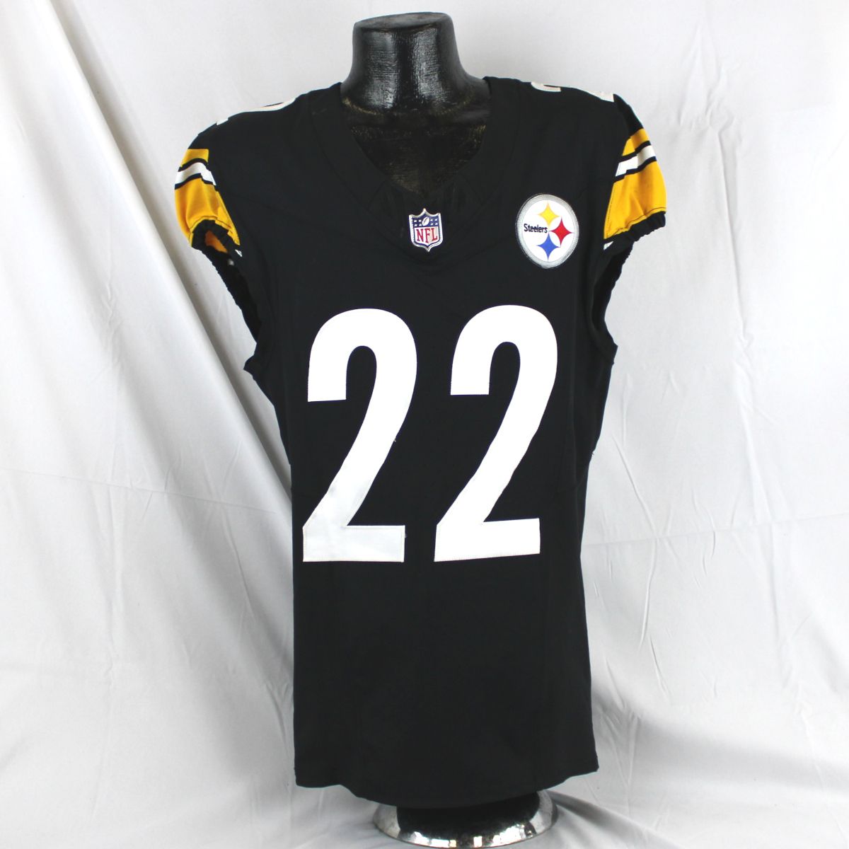 Pittsburgh Steelers #22 Juan Thornhill Home Game Used Jersey* Dublin Game