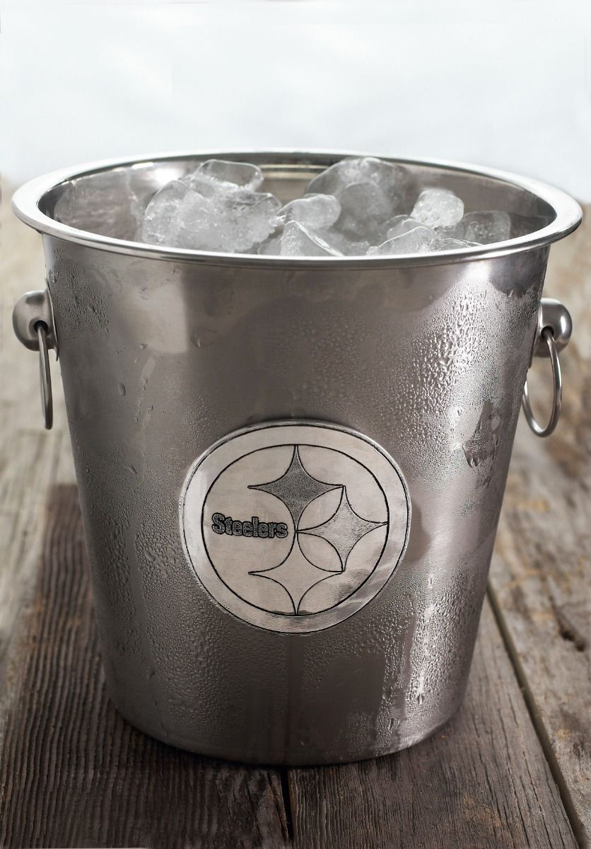 Pittsburgh Steelers Wendell August Forge Champagne Bucket