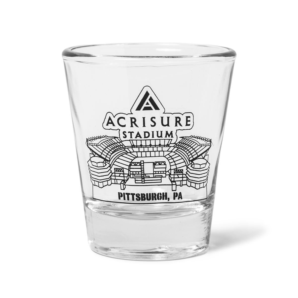 Pittsburgh Steelers Acrisure Stadium Shot Glass 17 Pittsburgh Steelers Acrisure Stadium Shot Glass