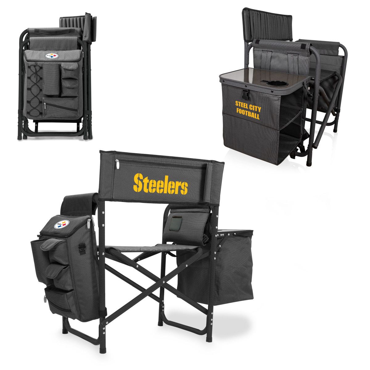 Pittsburgh Steelers Fusion Camping Chair 6 Pittsburgh Steelers Fusion Camping Chair