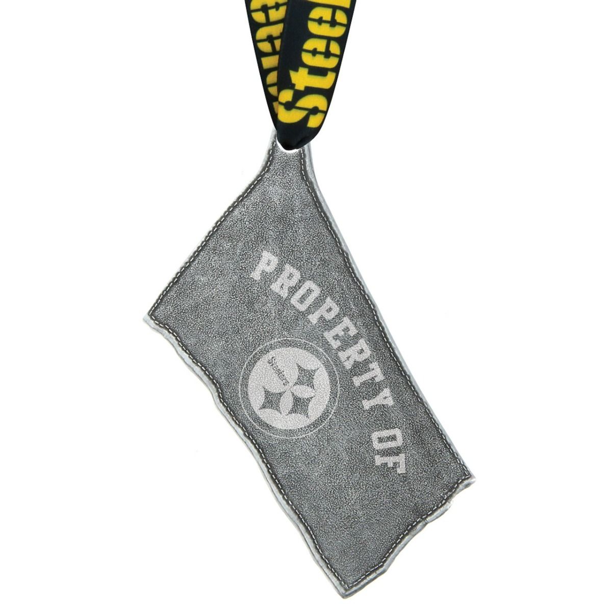 Pittsburgh Steelers Wendell August Forge Rally Towel Aluminum Ornament 1 Pittsburgh Steelers Wendell August Forge Rally Towel Aluminum Ornament