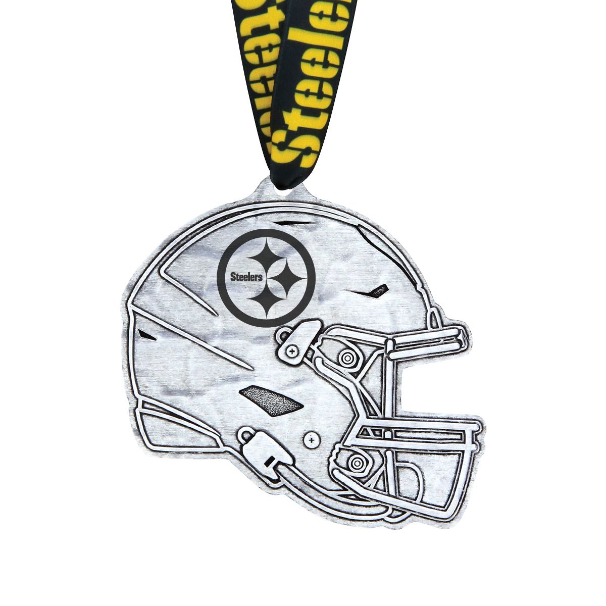Pittsburgh Steelers Wendell August Forge Speed Helmet Aluminum Ornament 2 Pittsburgh Steelers Wendell August Forge Speed Helmet Aluminum Ornament