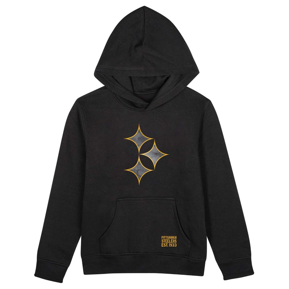 Pittsburgh Steelers Little Boy's Down To The Wire Pullover Hoodie 2 Pittsburgh Steelers Little Boy's Down To The Wire Pullover Hoodie