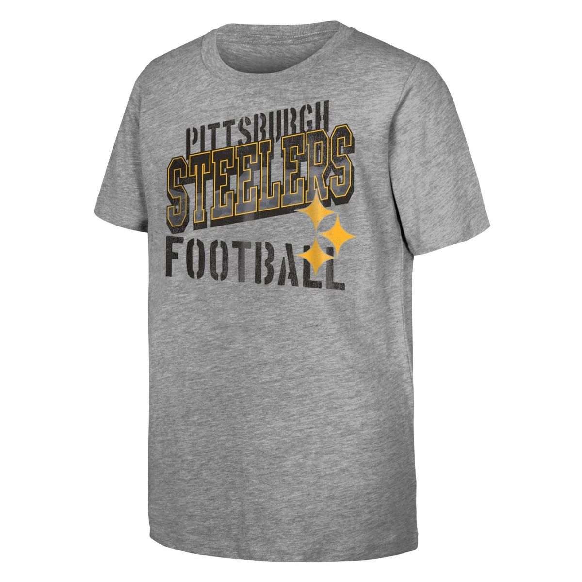 Pittsburgh Steelers Youth Go Time Short Sleeve T-Shirt