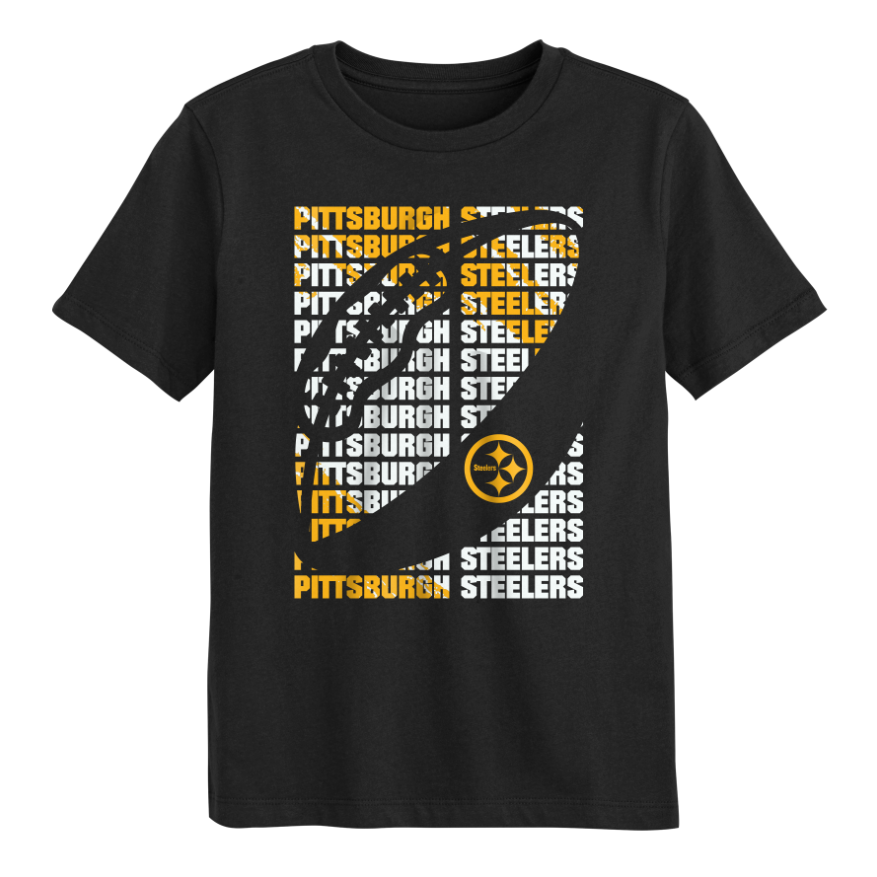 Pittsburgh Steelers Little Kids' Box Short Sleeve T-Shirt