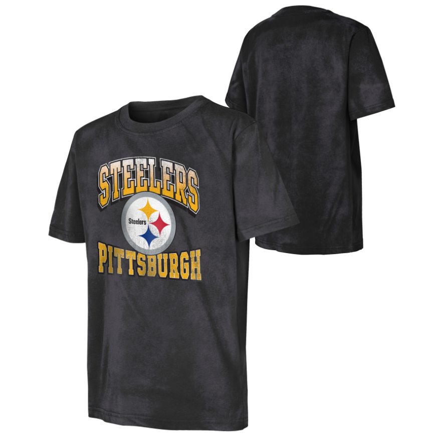 Pittsburgh Steelers Youth Shore Thing Short Sleeve T-Shirt 3 Pittsburgh Steelers Youth Shore Thing Short Sleeve T-Shirt