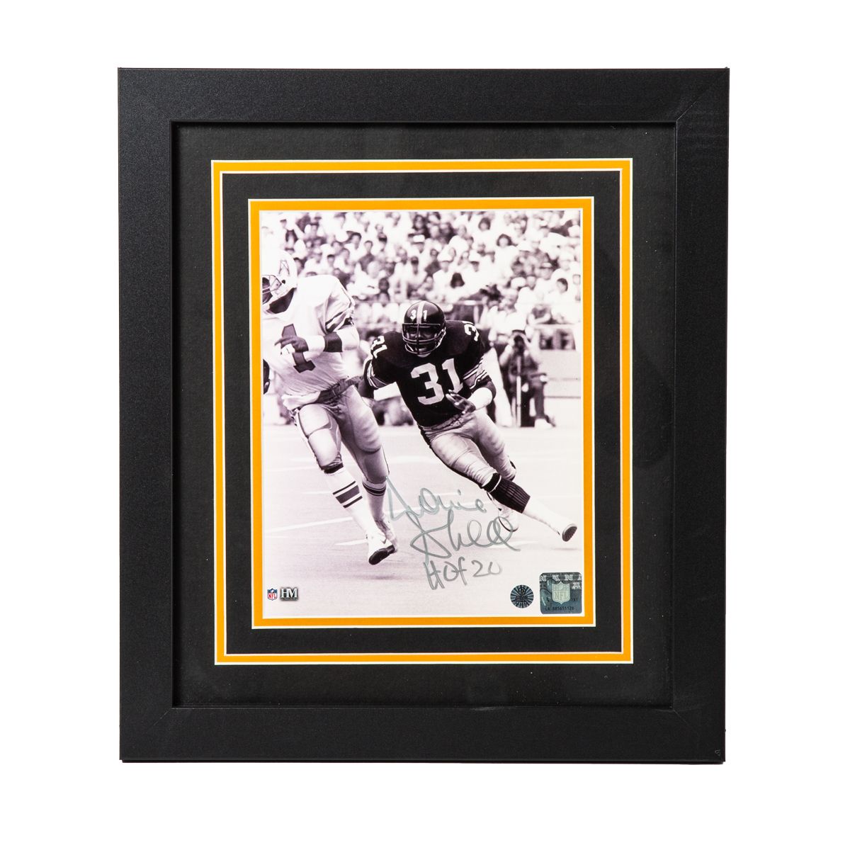 Pittsburgh Steelers #31 Donnie Shell Signed & Framed 8x10 Photo Home Action 2 Pittsburgh Steelers #31 Donnie Shell Signed & Framed 8x10 Photo Home Action