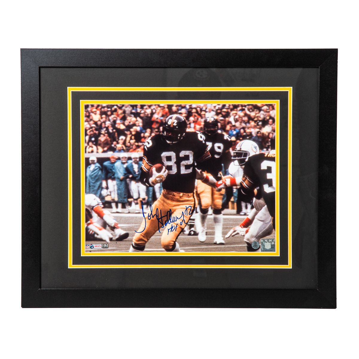 Pittsburgh Steelers #82 John Stallworth Signed & Framed 11x14 Photo On the Move 1 Pittsburgh Steelers #82 John Stallworth Signed & Framed 11x14 Photo On the Move