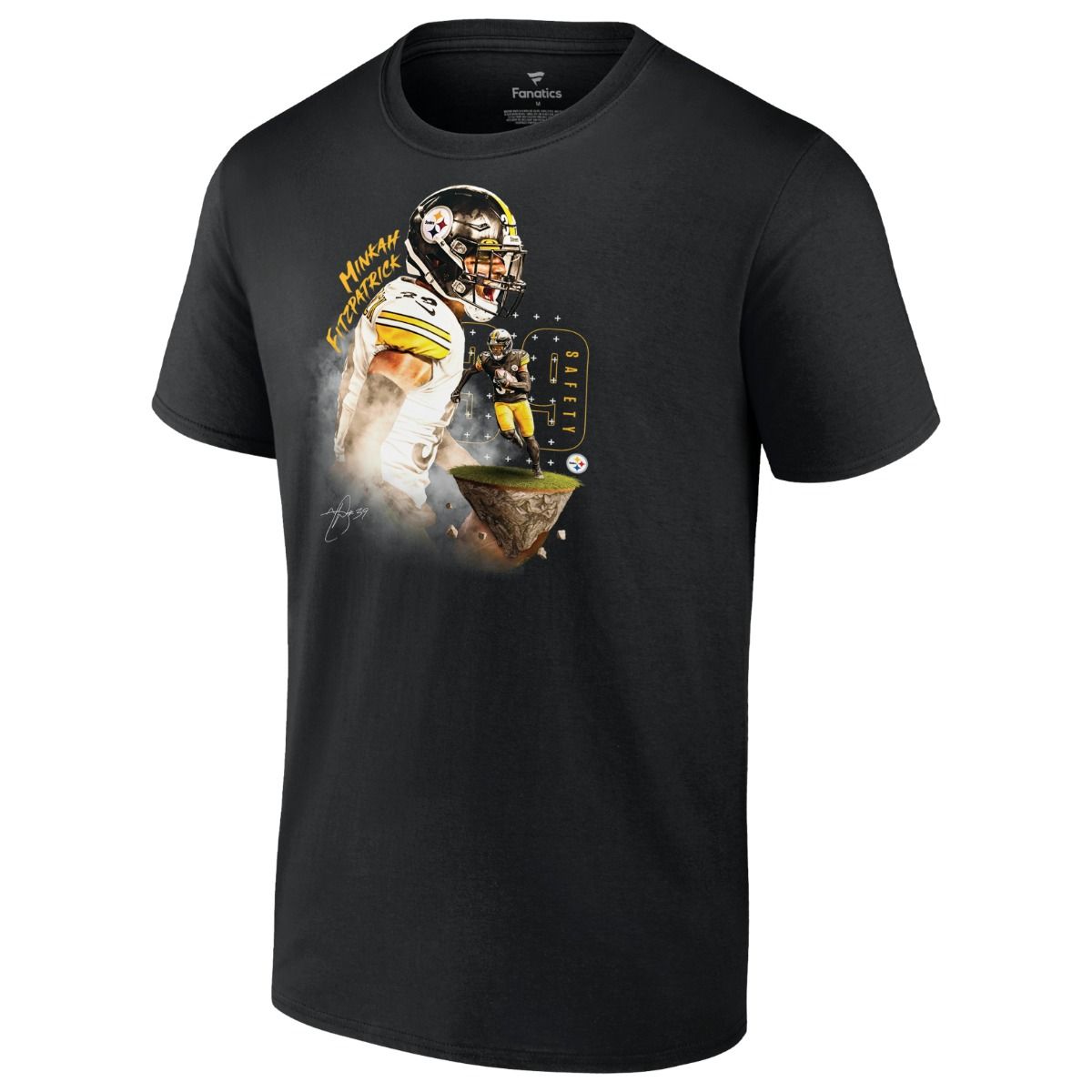 Pittsburgh Steelers Fitzpatrick Player Short Sleeve T-Shirt