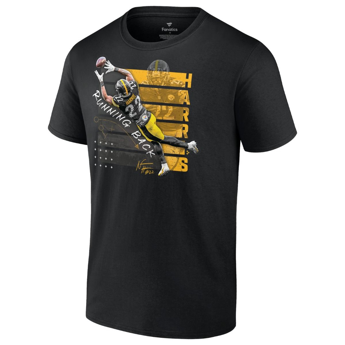 Pittsburgh Steelers Harris Player Short Sleeve T-Shirt