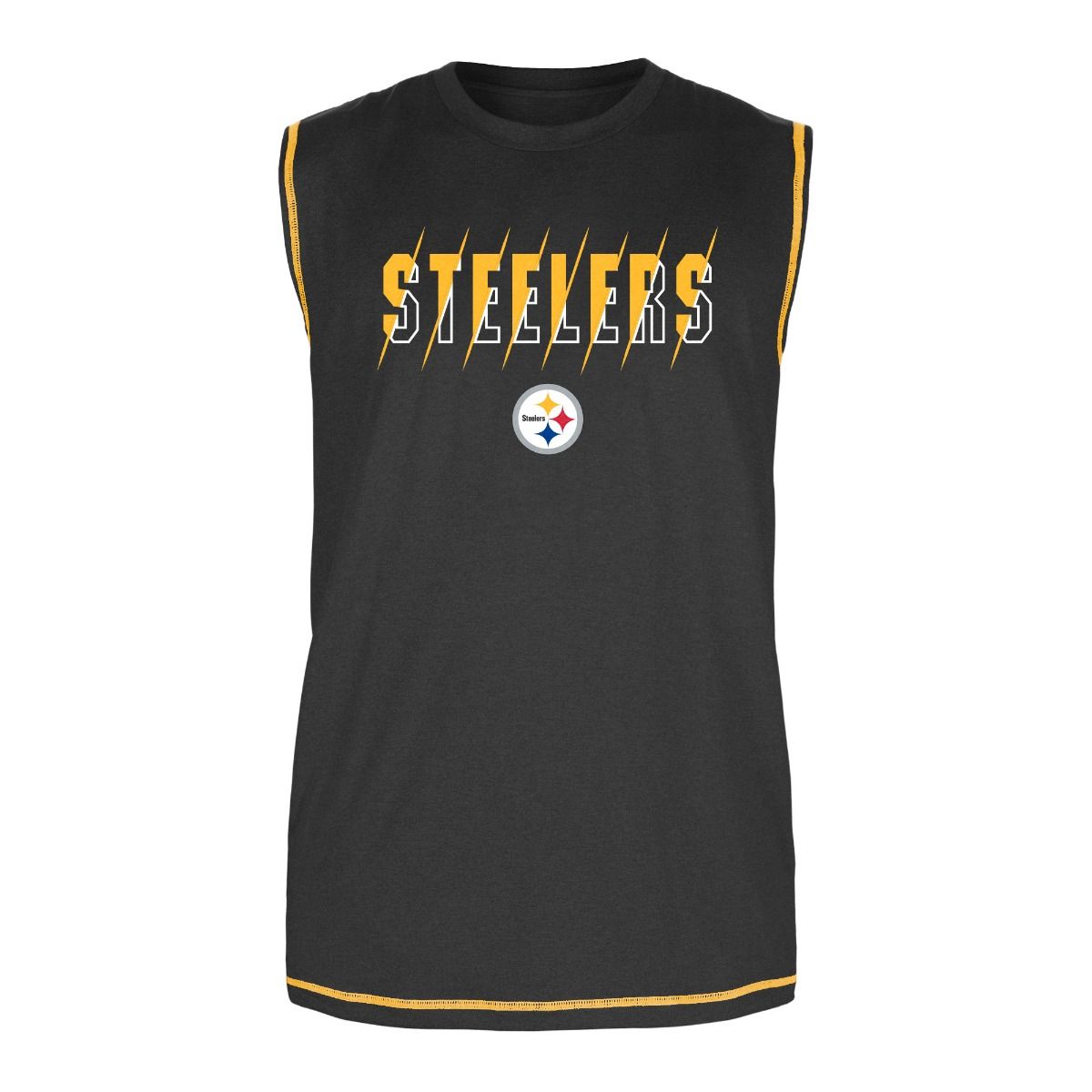 Pittsburgh Steelers Men's New Era Active Muscle Tank 3 Pittsburgh Steelers Men's New Era Active Muscle Tank