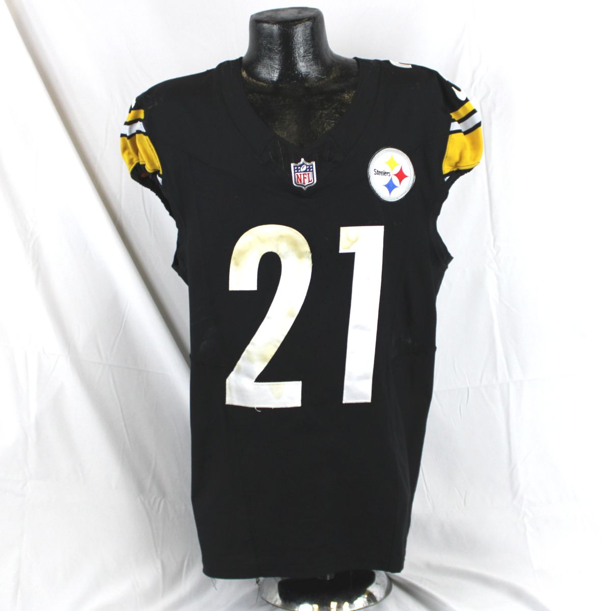 Pittsburgh Steelers #21 Chuck Clark Home Game Used Jersey* Dublin Game