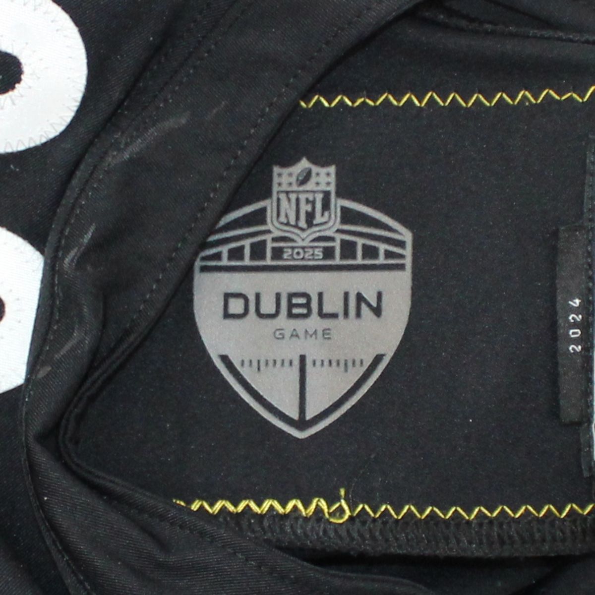 Pittsburgh Steelers #21 Chuck Clark Home Game Used Jersey* Dublin Game 3 Pittsburgh Steelers #21 Chuck Clark Home Game Used Jersey* Dublin Game