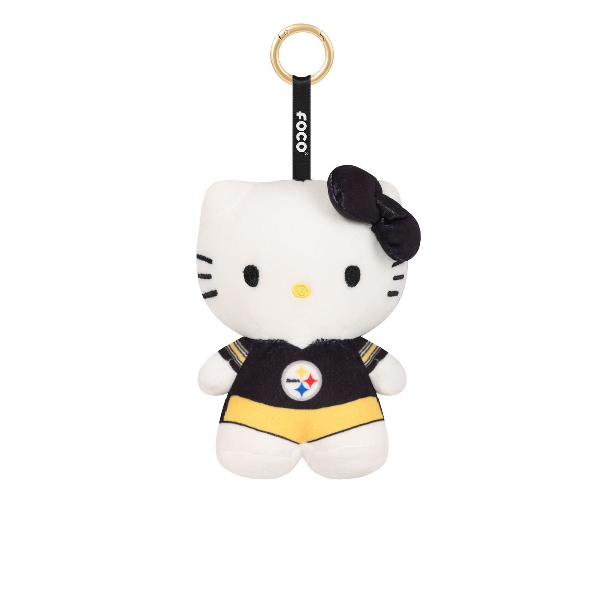 Pittsburgh Steelers 6" Hello Kitty Key Ring