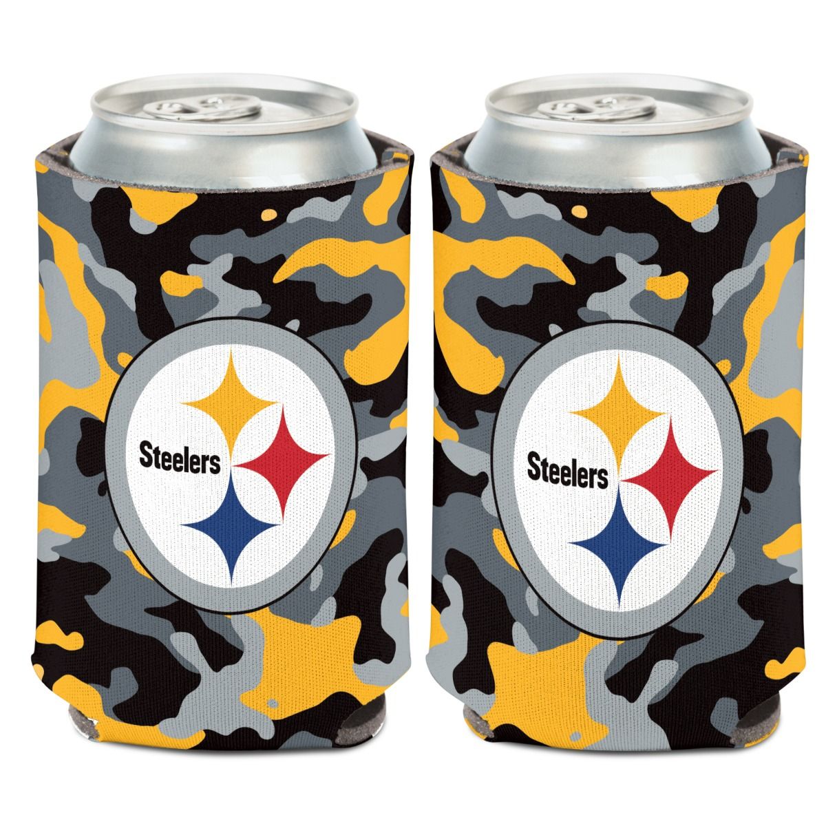 Pittsburgh Steelers Urban Camo Can Coolie 2 Pittsburgh Steelers Urban Camo Can Coolie