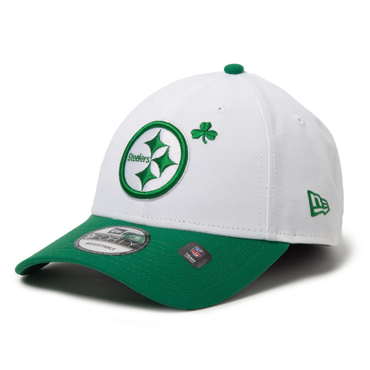 Pittsburgh Steelers New Era 9FORTY Shamrock Hat 2 Pittsburgh Steelers New Era 9FORTY Shamrock Hat