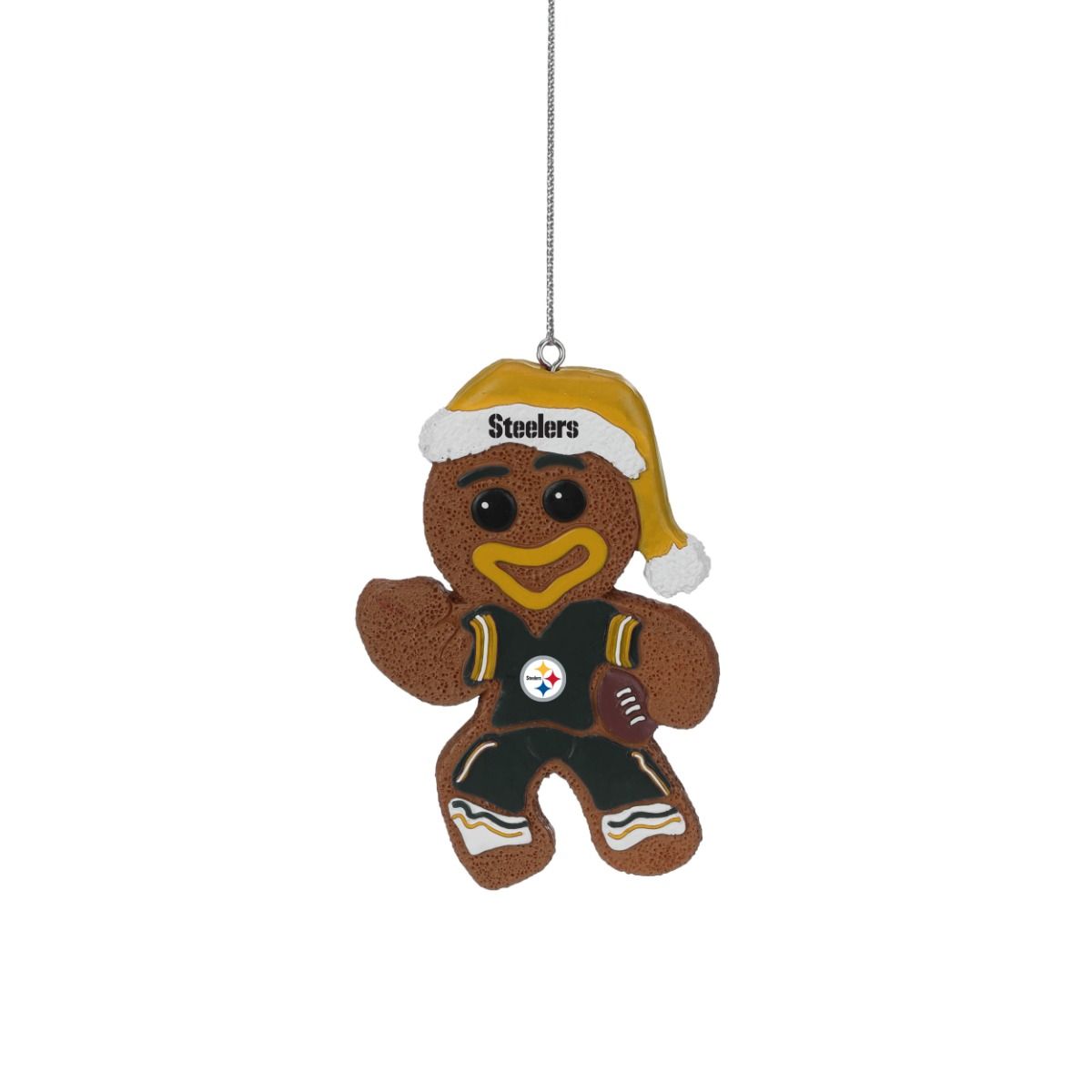 Pittsburgh Steelers Uniform Gingerbread Man Ornament 1 Pittsburgh Steelers Uniform Gingerbread Man Ornament