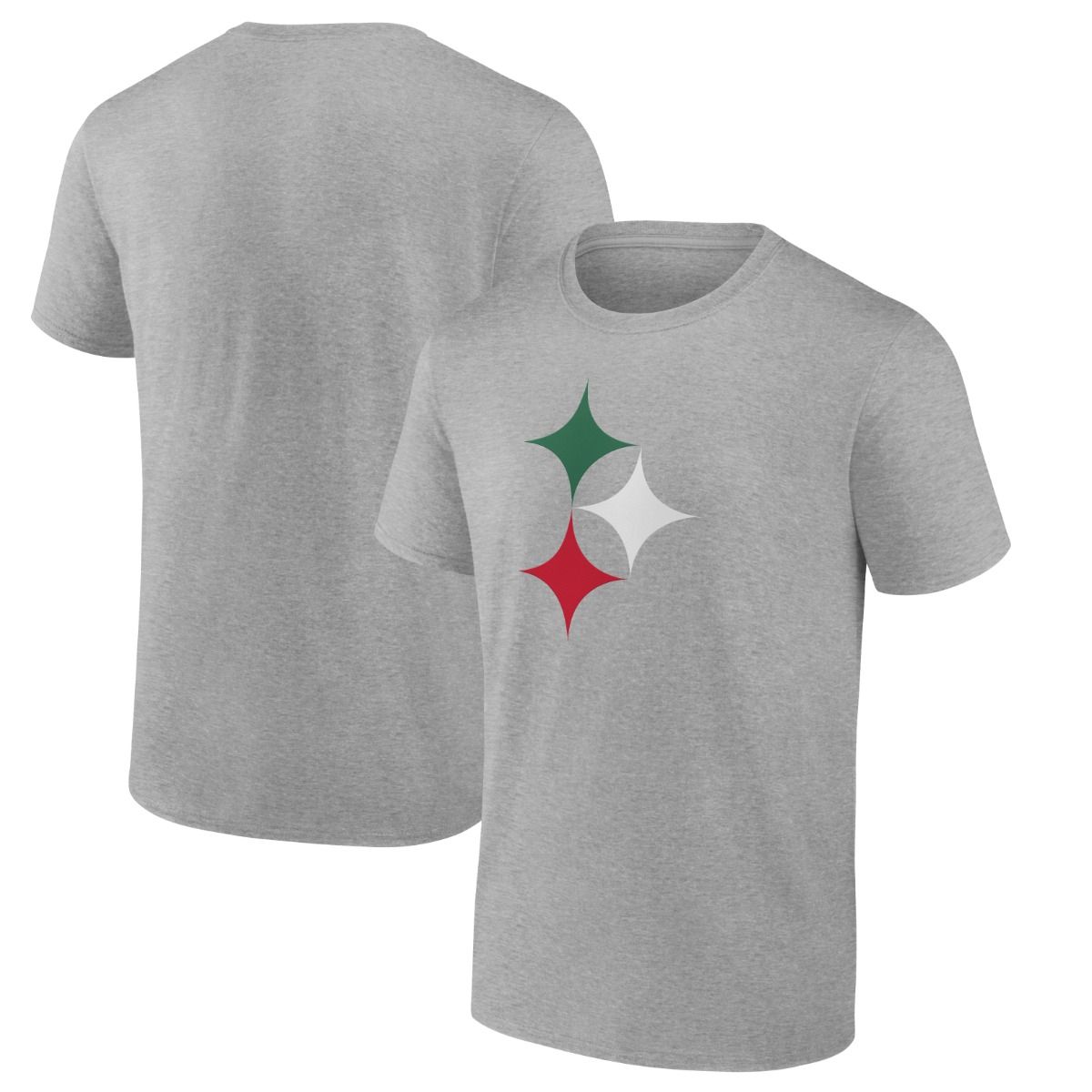 Pittsburgh Steelers Mexico Flag Inspired Hypocycloid Short Sleeve T-Shirt 3 Pittsburgh Steelers Mexico Flag Inspired Hypocycloid Short Sleeve T-Shirt