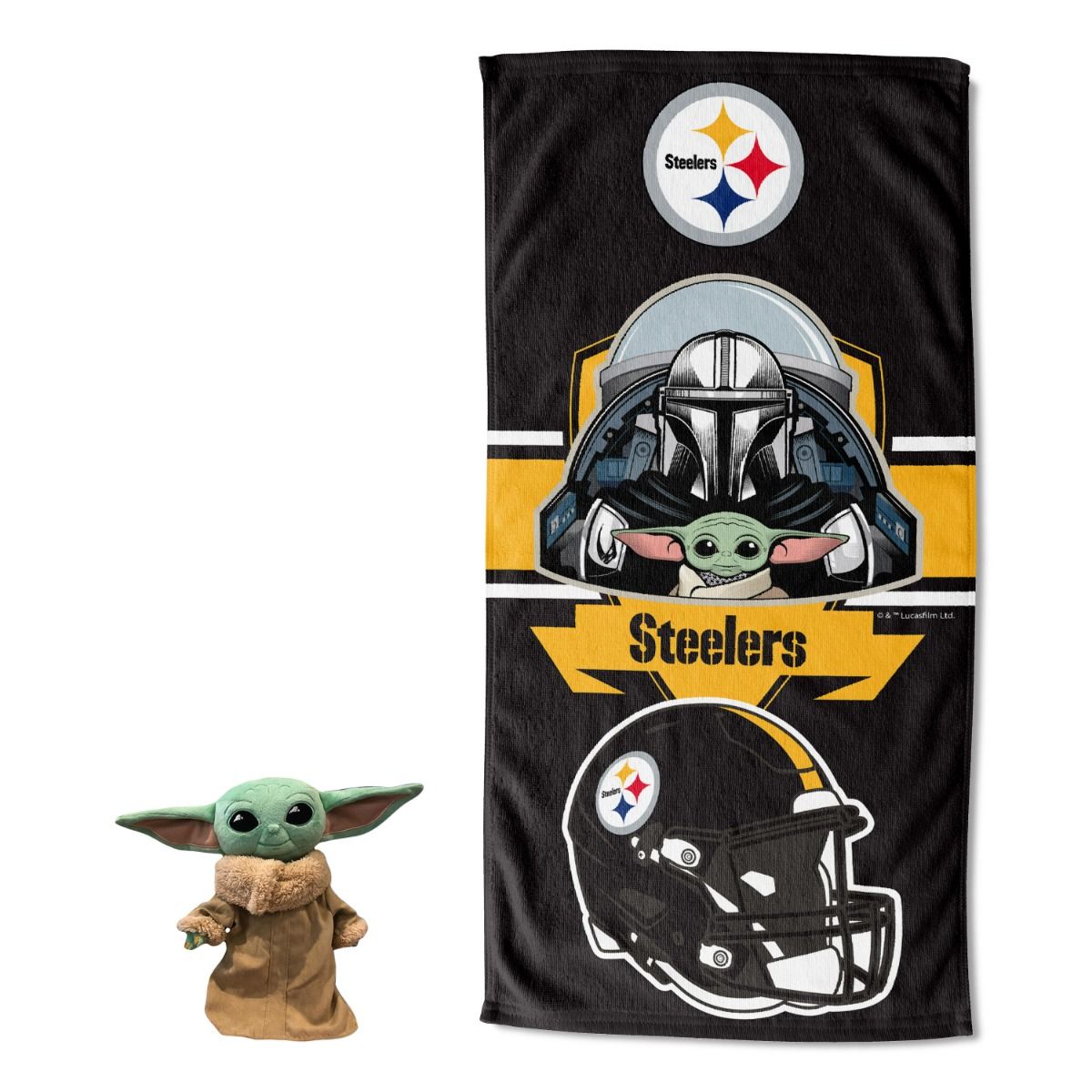 Pittsburgh Steelers The Child Beach Towel Hugger 1 Pittsburgh Steelers The Child Beach Towel Hugger