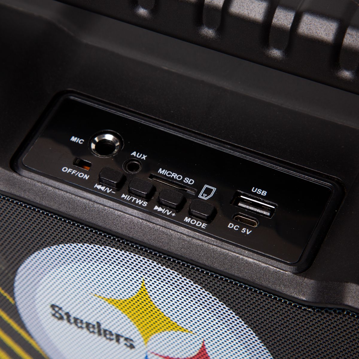 Pittsburgh Steelers LED Bluetooth Boombox