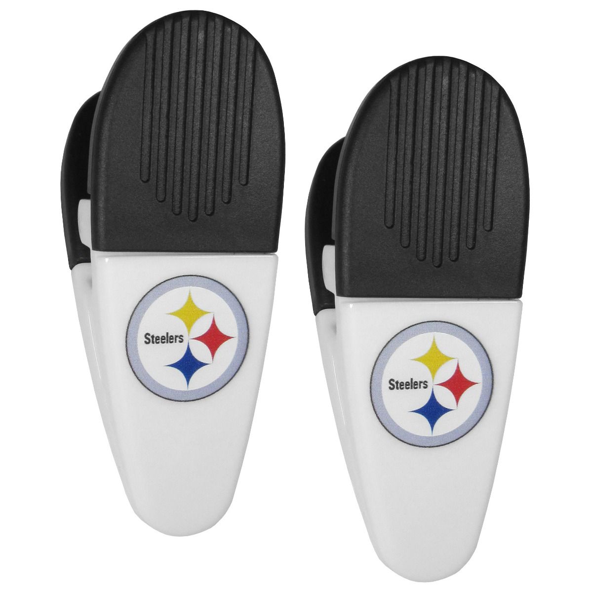 Pittsburgh Steelers Mini Chip Clip Magnet - 2 pack 2 Pittsburgh Steelers Mini Chip Clip Magnet - 2 pack