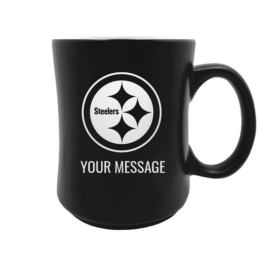 Pittsburgh Steelers Personalized 19oz. Starter Black Mug 1 Pittsburgh Steelers Personalized 19oz. Starter Black Mug