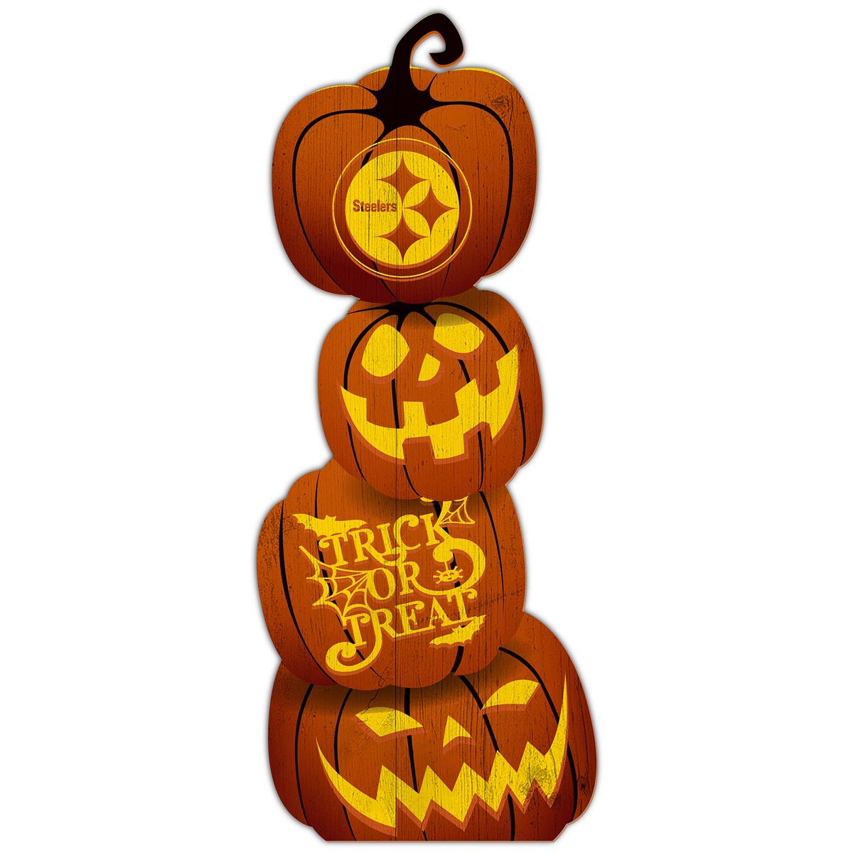 Pittsburgh Steelers 31" Pumpkin Stack Leaner