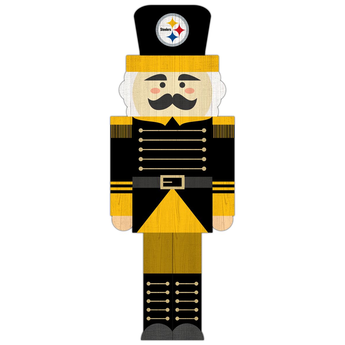 Pittsburgh Steelers Nutcracker Leaner 3 Pittsburgh Steelers Nutcracker Leaner