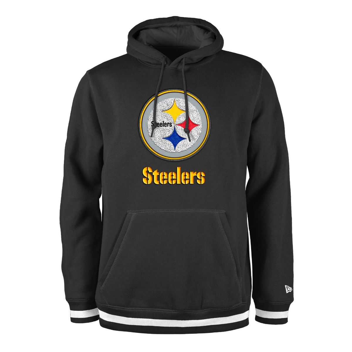 Pittsburgh Steelers Men's New Era Logo Select Hoodie 2 Pittsburgh Steelers Men's New Era Logo Select Hoodie