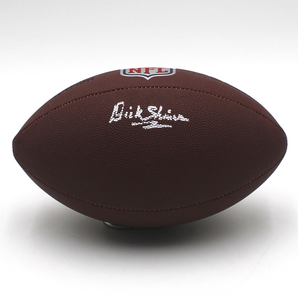 Pittsburgh Steelers #17 Dick Shiner Autographed Replica Football 4 Pittsburgh Steelers #17 Dick Shiner Autographed Replica Football