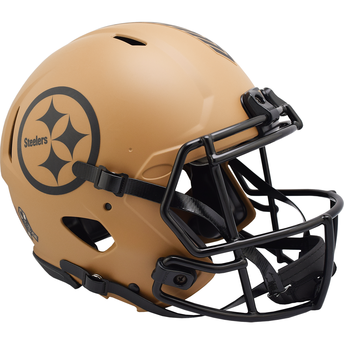 Pittsburgh Steelers Riddell Salute to Service (STS) Authentic Full Size Helmet 11 Pittsburgh Steelers Riddell Salute to Service (STS) Authentic Full Size Helmet