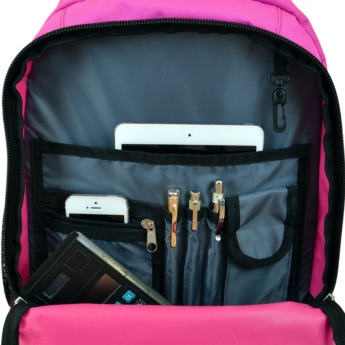 Pittsburgh Steelers 19" Premium Pink Wheeled Backpack 5 Pittsburgh Steelers 19" Premium Pink Wheeled Backpack