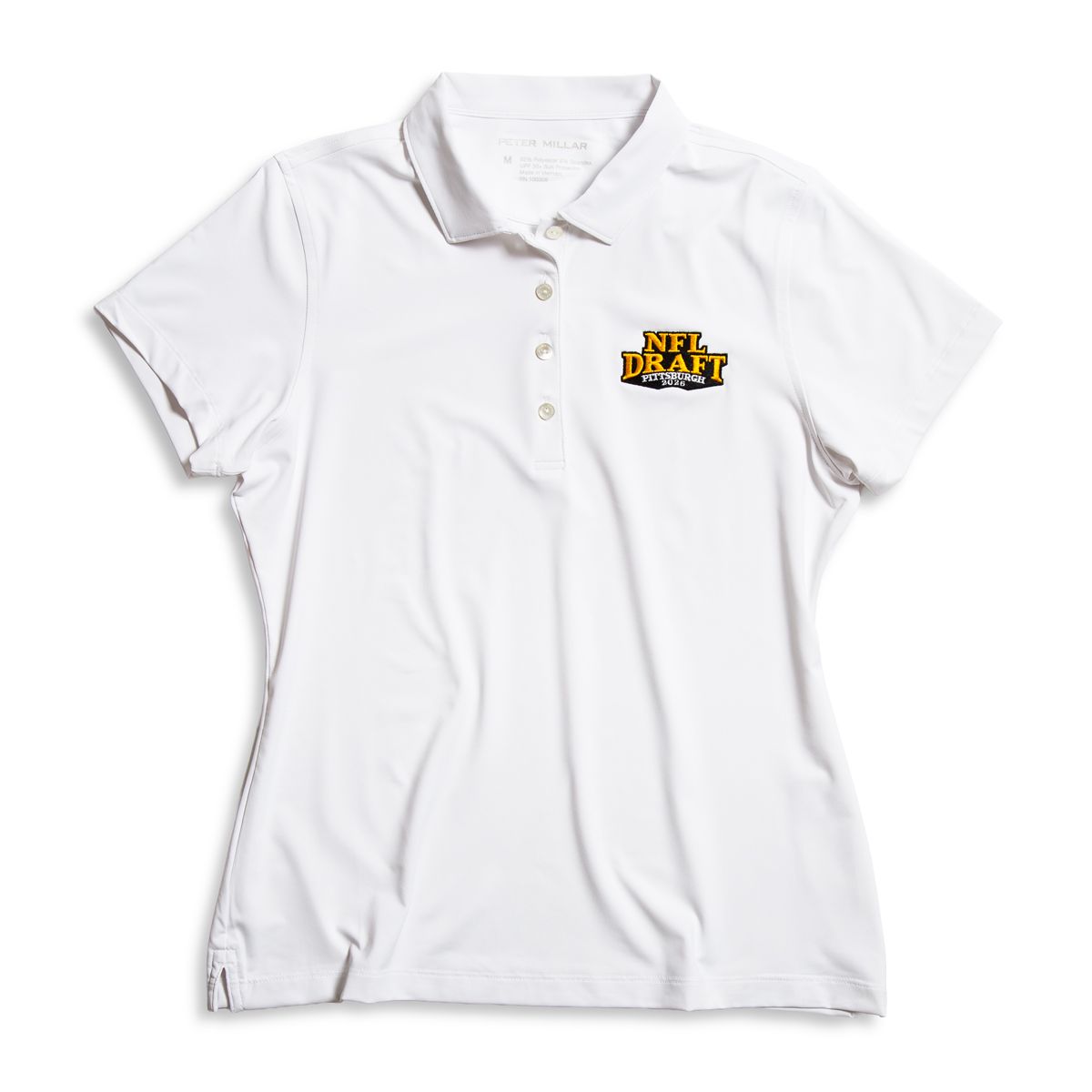 Pittsburgh Steelers Women's Peter Millar Draft Polo 1 Pittsburgh Steelers Women's Peter Millar Draft Polo