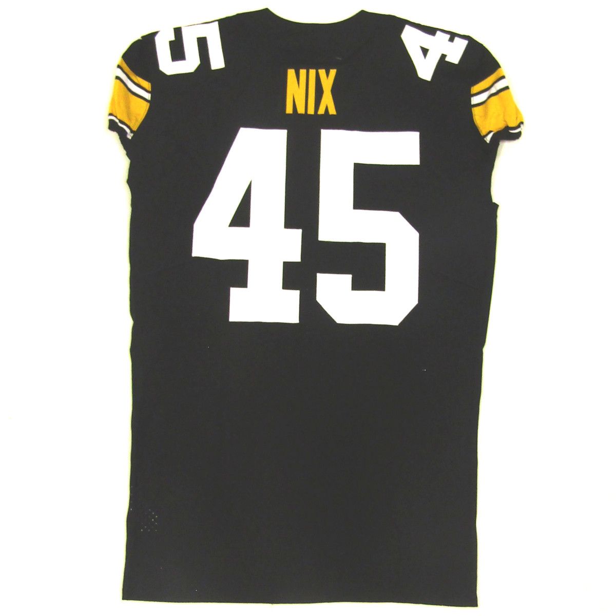 Pittsburgh Steelers #45 Roosevelt Nix Team Issued 2018 Throwback Jersey