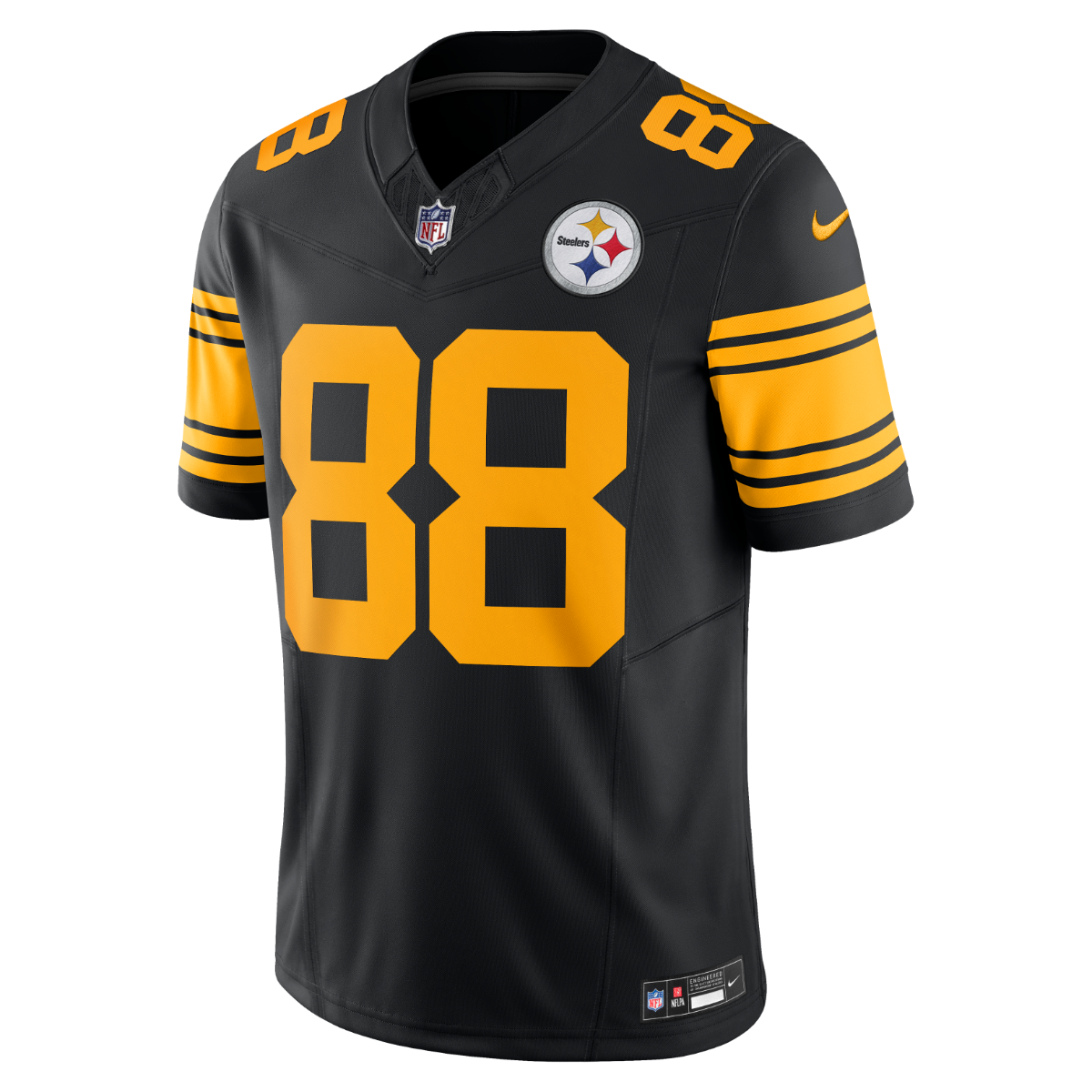 Pat Freiermuth #88 Men's Nike Vapor F.U.S.E. Limited Color Rush Jersey