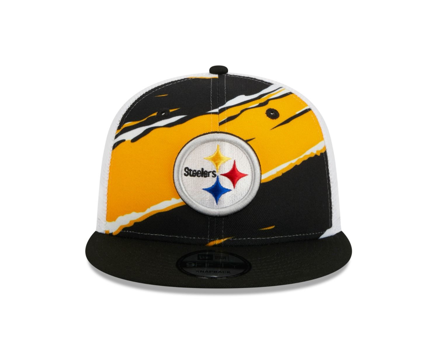 Pittsburgh Steelers New Era 9FIFTY Tear Snapback Hat 2 Pittsburgh Steelers New Era 9FIFTY Tear Snapback Hat