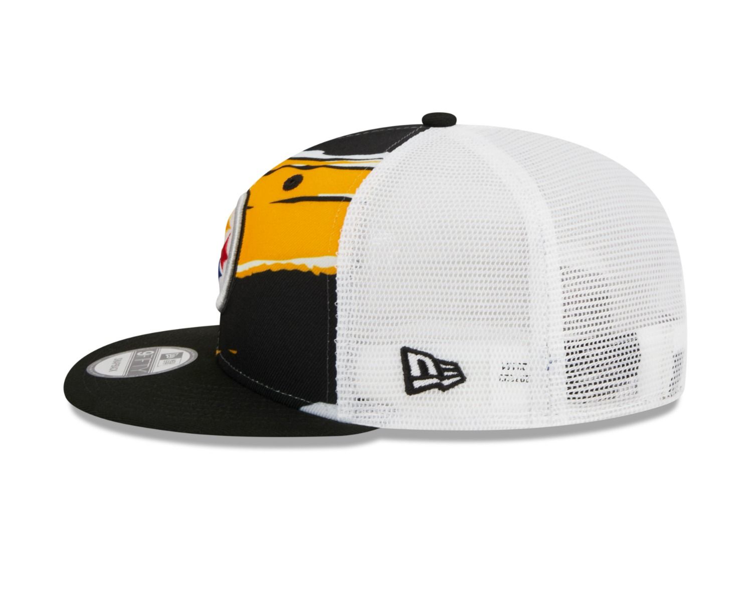 Pittsburgh Steelers New Era 9FIFTY Tear Snapback Hat 4 Pittsburgh Steelers New Era 9FIFTY Tear Snapback Hat