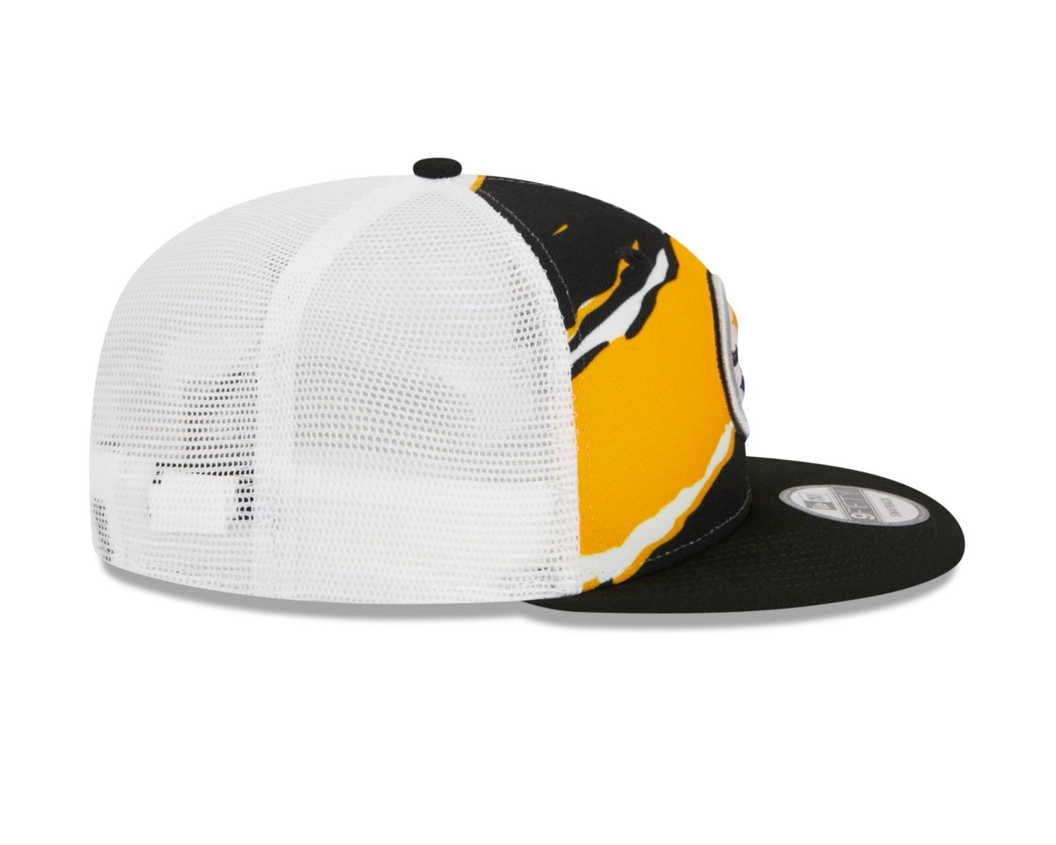 Pittsburgh Steelers New Era 9FIFTY Tear Snapback Hat 6 Pittsburgh Steelers New Era 9FIFTY Tear Snapback Hat